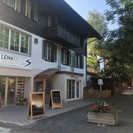 Hotel Krone Budget Lenk Exteriér fotografie