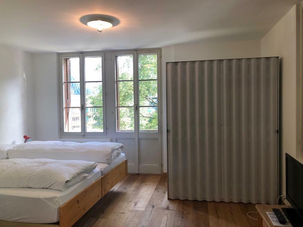 Hotel Krone Budget Lenk Exteriér fotografie